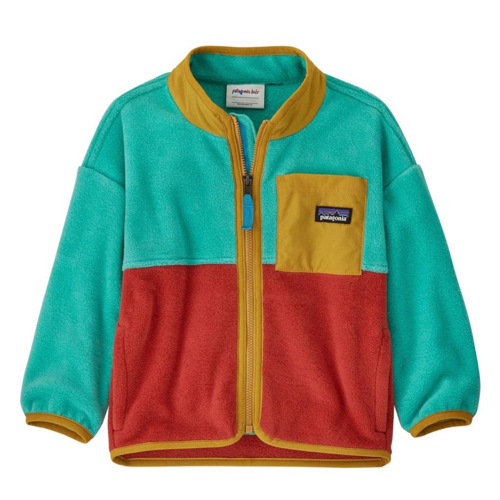 PATAGONIA Unisex Baby Synchilla® Fleece Jacket in Fresh Teal